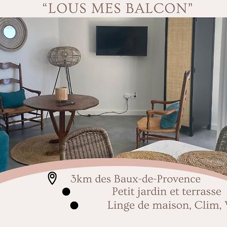 "Lou Mes" Les Baux Balcon Lejlighed Eksteriør billede